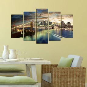 Pintura Decorativa em MDF 5PMDF-79 – Multicolor – 110 x 60 cm