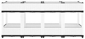 Canteiro elevado 160x40x71 cm polipropileno