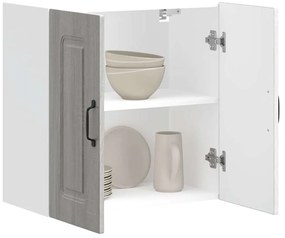 vidaXL Armário de parede de cozinha Kalmar sonoma cinzento