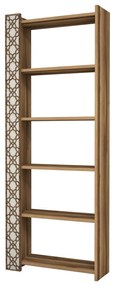 Estante City – Nogueira – 64,6 cm x 170 cm x 24,2 cm