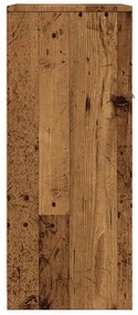 Armário casa banho 60x33x80 cm derivados madeira madeira velha