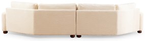 Sofá de 4 Lugares River – Bege – 330 cm x 105 cm x 90 cm