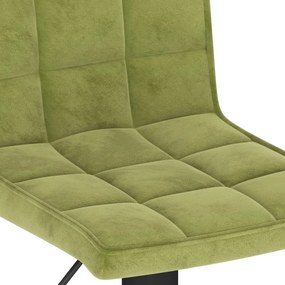 Bancos de bar 2 pcs veludo verde-claro