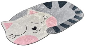 Tapete Bıg Cat – Multicolor – 60x100 cm | Tribo Home