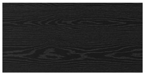 Prancha de Estante para Livros 4 pcs Preto 100 x 40 x 1.5cm