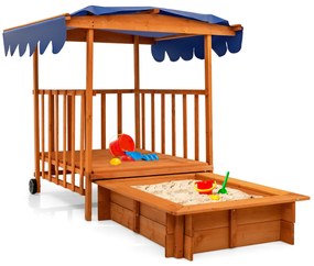 Caixa de areia para crianças Casa de Brincar infantil Jardim Exterior