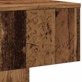 Mesa de centro 60x60x31,5 cm derivados de madeira madeira velha