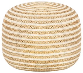 vidaXL Pufe artesanal 45x30 cm juta