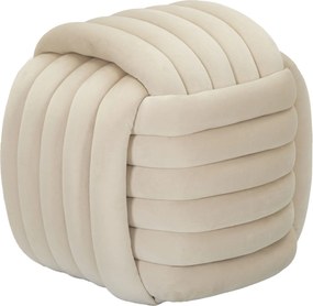 PUFE SOFTY CREME 45X45X45 CM