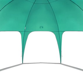 Tenda de festas impermeável verde mar