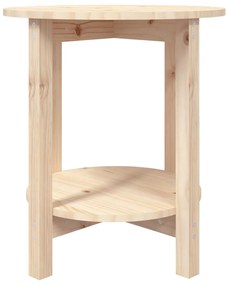 Mesa de centro Ø 55x60 cm madeira de pinho maciça