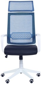 Cadeira de escritório azul LEADER Beliani