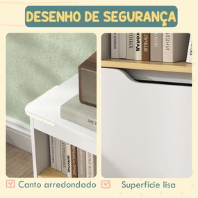 AIYAPLAY Organizador de Brinquedos Móvel de Arrumação Infantil com 2 G