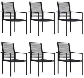 7 pcs conjunto de jantar para jardim