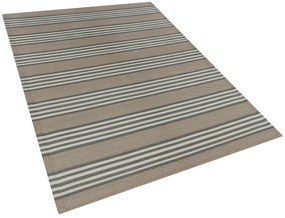 Tapete de exterior creme 160 x 230 cm SAUGOR Beliani