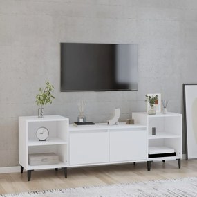 Móvel de TV Lotus de 160 cm - Branco - Design Moderno