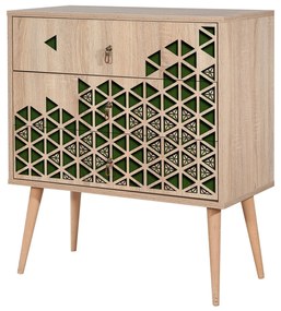 Cómoda Trio – Carvalho Sonoma – 80x90x40 cm