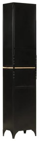 Armário p/ casa de banho 40x27x180 cm ferro e mangueira maciça