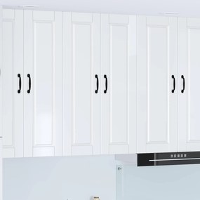 vidaXL Armário de Cozinha com porta Branco Brilhante 60 x 31 x 100 cm