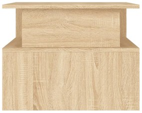 Mesa de centro 90x55x42,5 cm derivados madeira carvalho sonoma