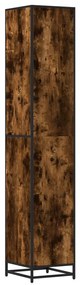 Armário de WC derivados de madeira/metal carvalho fumado