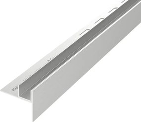 Mexen Line-B guia de declive para vidro 120 cm direita, inox - 181004120R