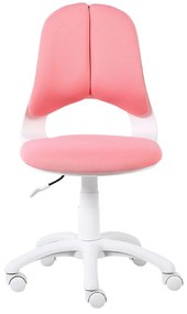 Cadeira de escritório para crianças rosa MARGUERITE Beliani