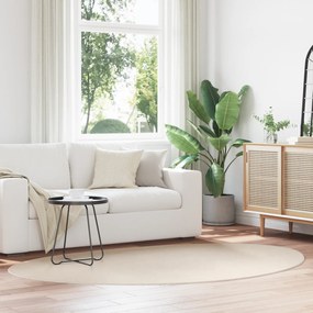 vidaXL Tapete 'HUARTE'de pilha curta suave e lavável bege 160x230 cm