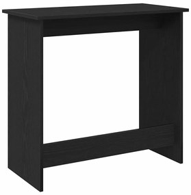 Secretária 80x40x75 cm contraplacado preto