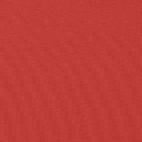 Almofadões de paletes 3 pcs tecido vermelho