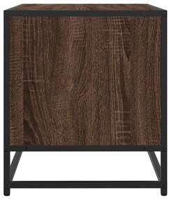 Móvel TV 91x40x46 cm derivados madeira/metal carvalho castanho