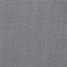 Cortinas de voile com bolsos para varão 2 pcs preto