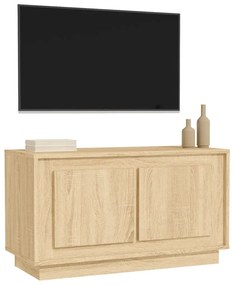 Móvel de TV 80x35x45 cm derivados de madeira carvalho sonoma