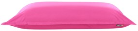 Pufe almofada XXL rosa fucsia 180 x 230 cm FUZZY Beliani