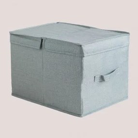 Caixa Organizadora Tarinna Com Tampa Celadon Mousse - Sklum