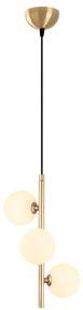 Candeeiro Chandelier Domino – Dourado – 36 x 36 x 46 cm