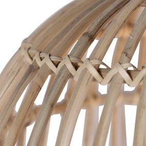Candeeiro de suspensão rural de bambu de 55 cm - Cane Magna Country / Rústico