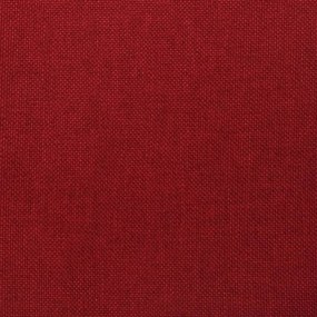Poltrona elevatória de massagens tecido vermelho tinto