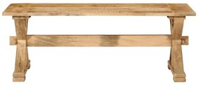 Mesa de centro 110x52x40 cm madeira de mangueira maciça