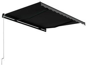 Toldo retrátil manual 350x250 cm antracite