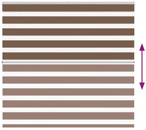 Cortina de zebra 155x100 cm largura do tecido 150,9cm poliéster