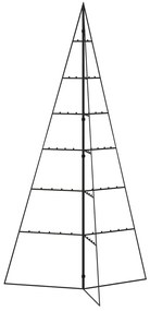 Árvore de Natal Piramide para Decoração em Metal - 140 cm