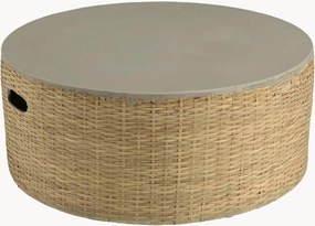 Mesa de centro redonda para jardim em bambu Hector