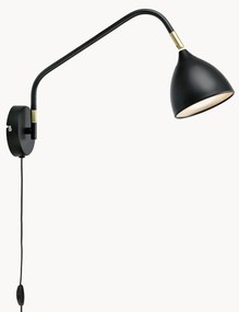 Candeeiro de parede grande e regulável Valencia, com ficha