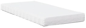 Sofá-cama com colchão 90x200 cm pinho maciço castanho-mel