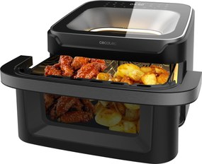 Fritadeira de ar 10L Cecofry Advance 10000 Full Vision com 2 janelas de visualização, 2200 W de potência