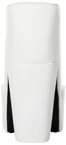Cadeira estilo sapato de salto alto couro artificial branco