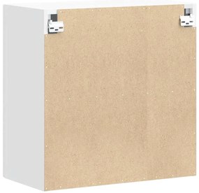 Armário de parede da cozinha Lucca derivados de madeira branco