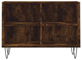 Móvel de TV 69,5x30x50 cm derivados madeira cor carvalho fumado