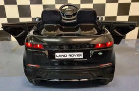 Carro infantil Range Rover Evoque 4x4 pintura preta